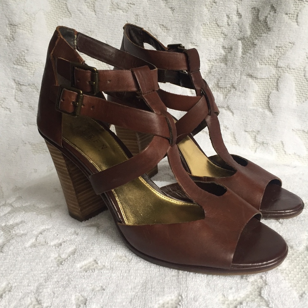 Ralph Lauren Leather Sandals